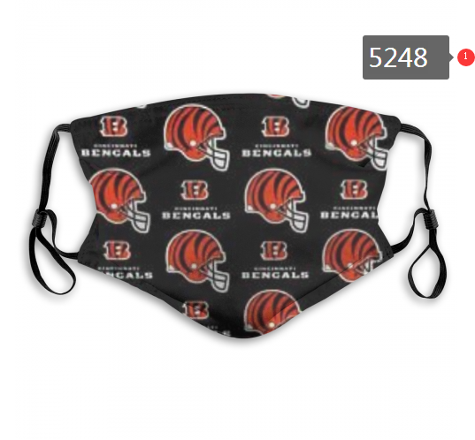 2020 NFL Cincinnati Bengals #3 Dust mask with filter